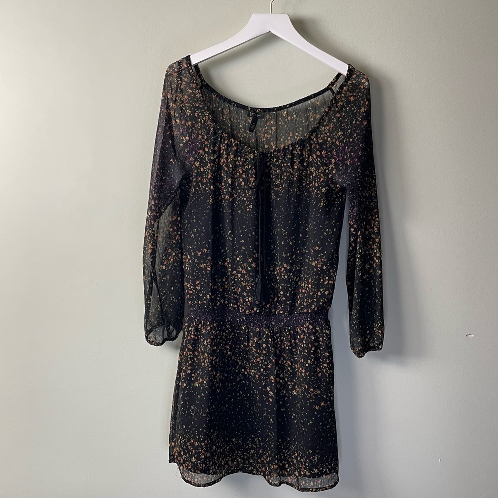 Jessica Simpson Black Floral Dress / Size S